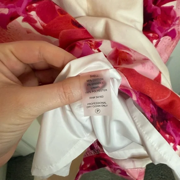 Calvin Klein Floral Sheath Dress - Picture 4 of 4